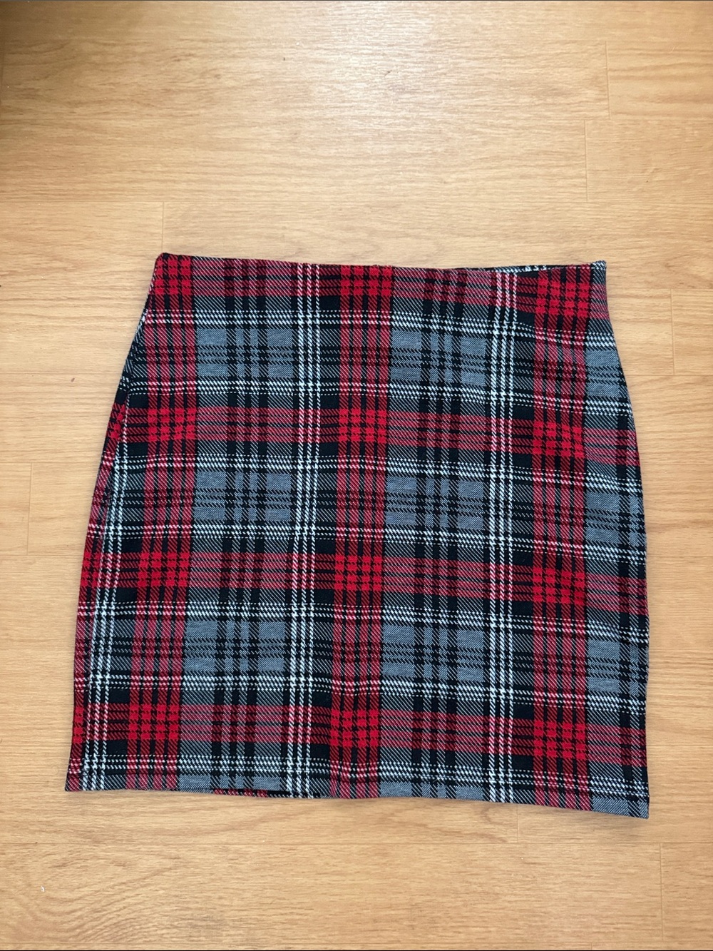 Classic Red Plaid Mini Skirt - Forever 21